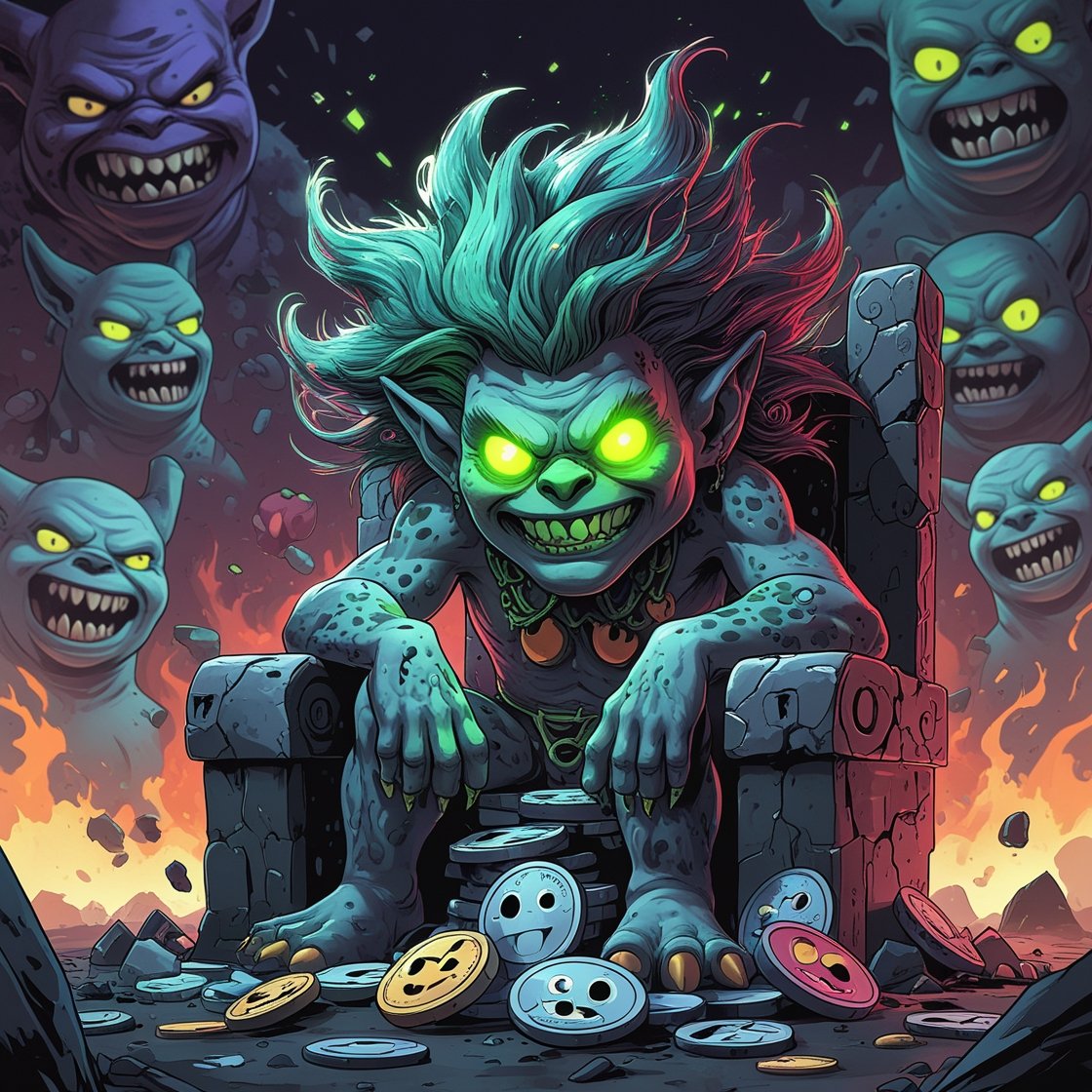 ToxicTrollToken's tweet image. $TOXT has entered the chat... and it’s already starting fights.
The most toxic, most chaotic, most savage meme token on Solana is LIVE.
Join the troll army before you become the meme.