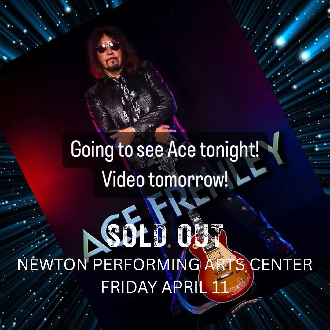 Going to see Ace tonight.  Video on the channel tomorrow #acefrehley