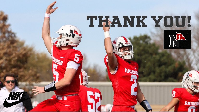 THANK YOU to all those who donated to support Raider Football on Raiders Giving Day. 

If you missed out - donations still accepted through this weekend.

raidersgivingday.nwcraiders.com/pages/home-2642