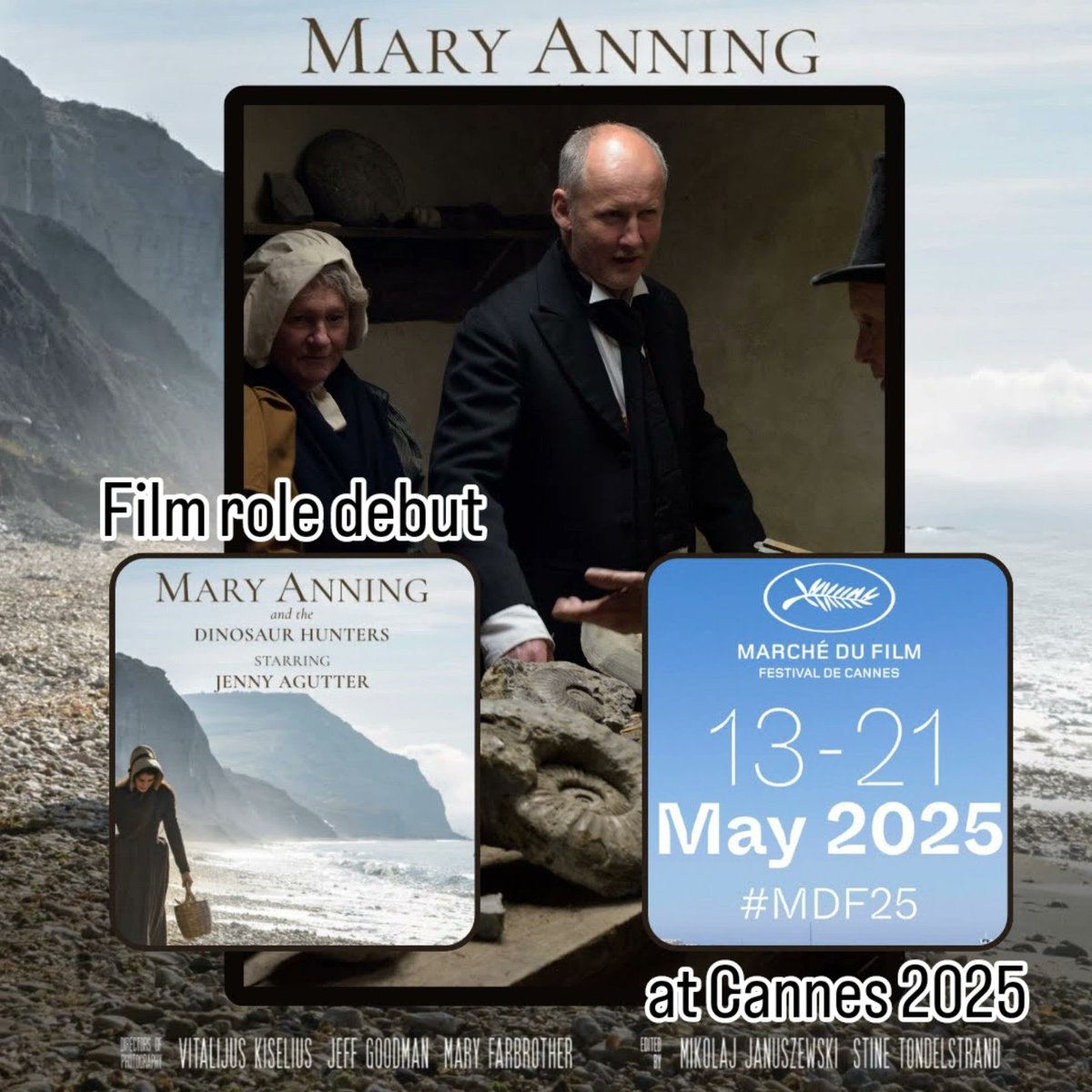 theScotBar's tweet photo. Did this back in 2019 - and here it is going to Cannes. ✨ The year is 1844, I'm the King of Saxony, staunch supporter of Mary Anning, legendary fossil hunter and founder of paleontology. ✨ Great movie, but then I would say that. (Blink and you'll miss me) #CannesFilmFestival https://t.co/lVmZas96fv