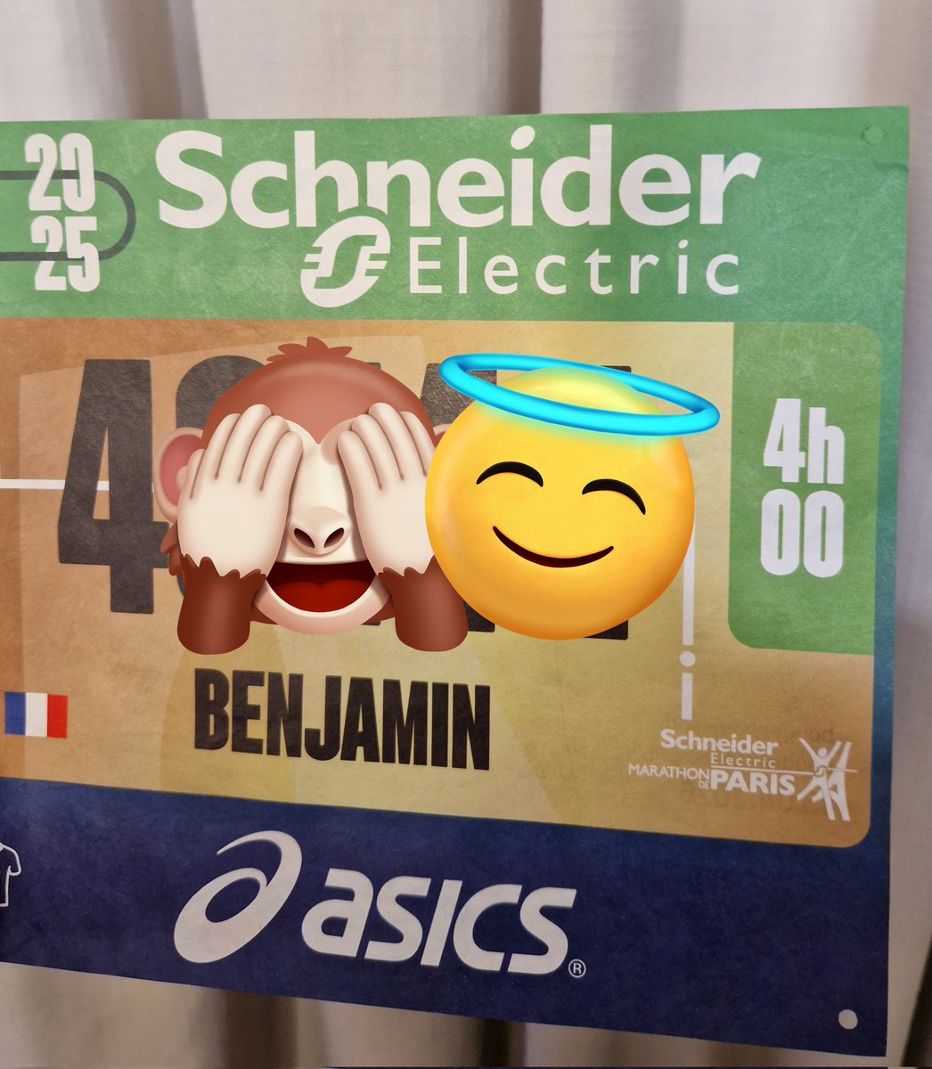 Je ne sais pas à quel moment c'est parti en sucette mais maintenant il n'y a plus le choix 😅
#MarathonDeParis