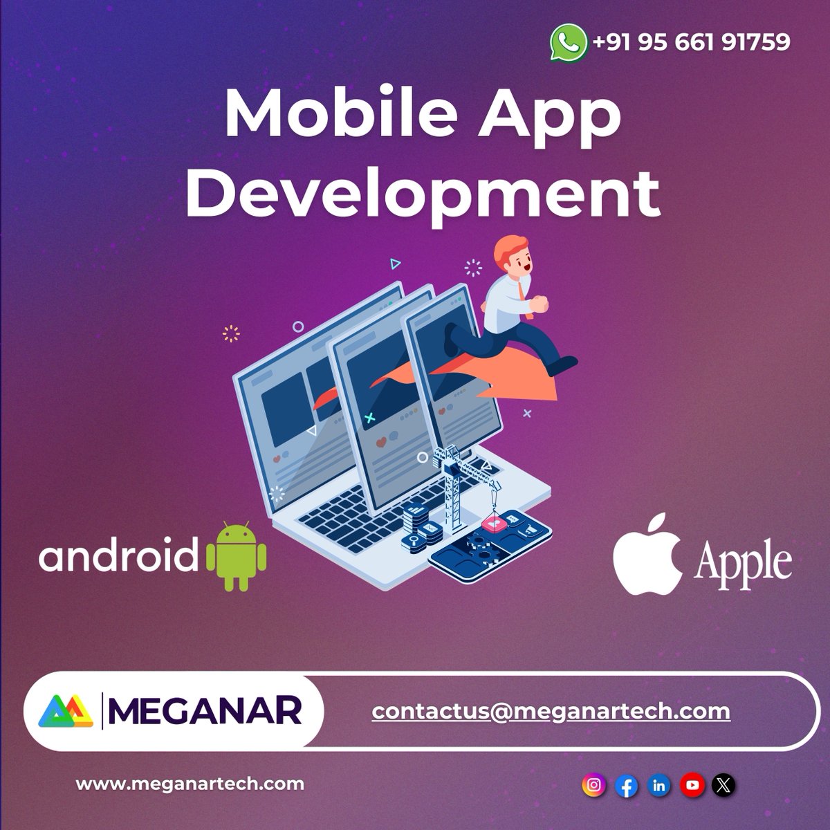 Meganar17's tweet photo. Meganar Technologies - Mobile App Development

https://t.co/Mi27XRK0a6
https://t.co/KFCTgmYXwz: sales@meganartech.com
WhatsApp: ☎ +91 95 661 91759

#CrossPlatform #MobileDevelopment #MultiPlatform #AppDevelopment #CodeOnceDeployEverywhere #ReactNative #Flutter #Xamarin #PhoneGap https://t.co/EVYMXRyPky