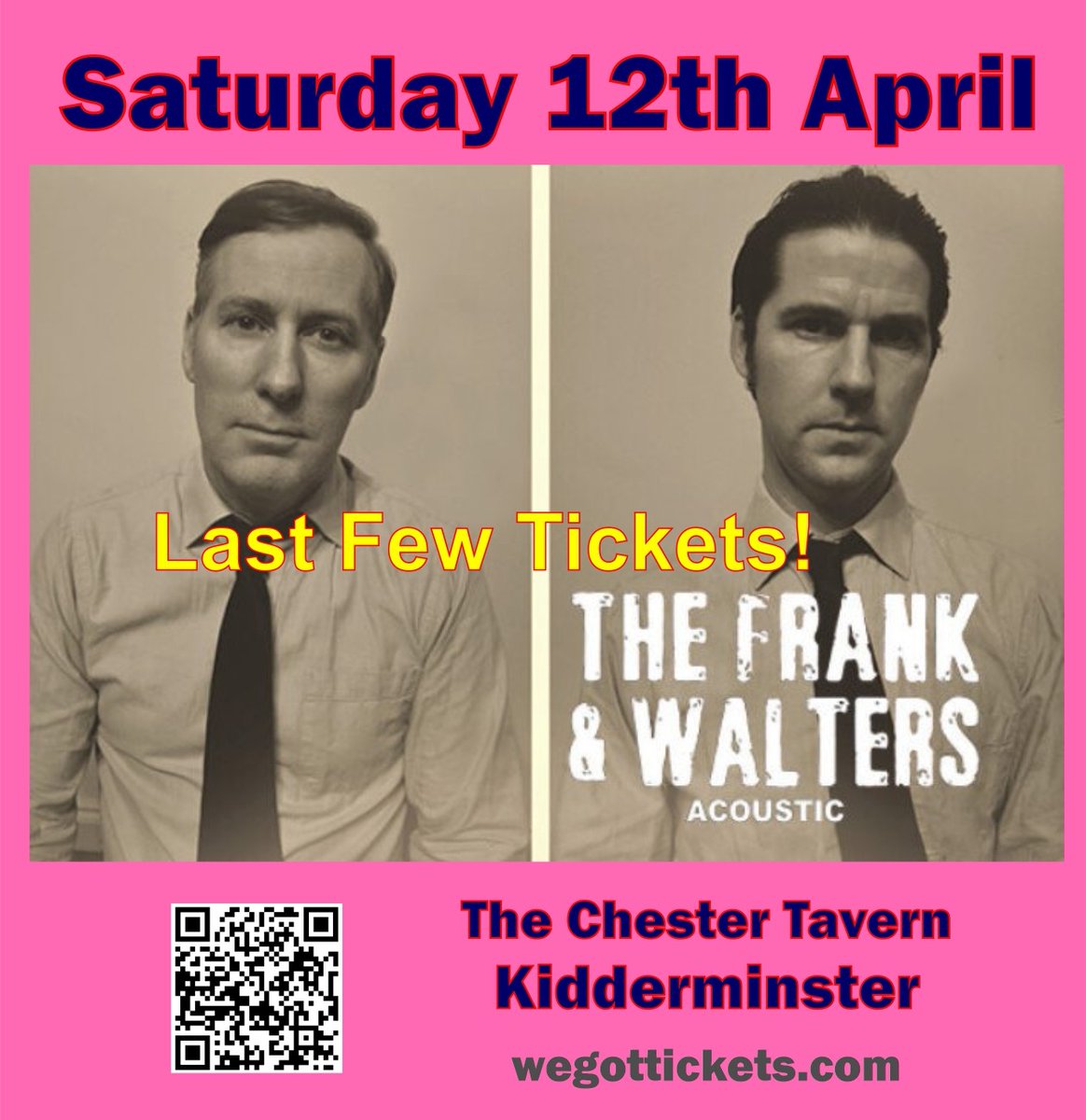Cynical Thrills (@cynicalthrills) on Twitter photo Tomorrow!!!
<a href="/frankandws/">FrankandWalters</a> + <a href="/HumdrumExpress/">The Humdrum Express</a> at The Chester Tavern, Kidderminster. Last few tix from wegottickets.com/event/647628
A couple of pay-on-the-door places, but please arrive at 7.30pm if that's your preferred option.
It's going to be amazing!! Tomorrow!!!
<a href="/frankandws/">FrankandWalters</a> + <a href="/HumdrumExpress/">The Humdrum Express</a> at The Chester Tavern, Kidderminster. Last few tix from wegottickets.com/event/647628
A couple of pay-on-the-door places, but please arrive at 7.30pm if that's your preferred option.
It's going to be amazing!!