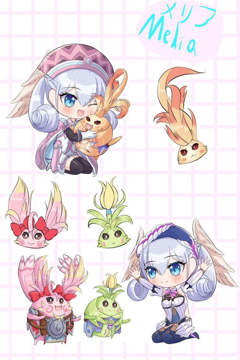 Chibis for <a href="/meliazine/">🌟HOPE OF THE HIGH ENTIA: A Melia Antiqua Zine🕊️</a> as well!

Again, they still have products. Check them out!

#Xenoblade #XenobladeChronicles