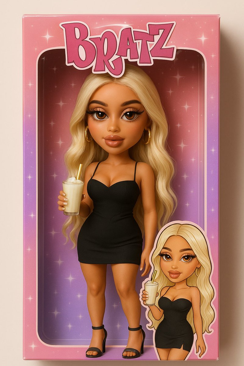 wiz_sol0x's tweet photo. @gianinaskarlett Made you a Bratz doll haha.
Ca - 9ANarWwUXcAuNrPPVNH4bVvnXsVtP62goLSFWsTipump
They gunna take over! #bratzify https://t.co/R6UaFivBgP