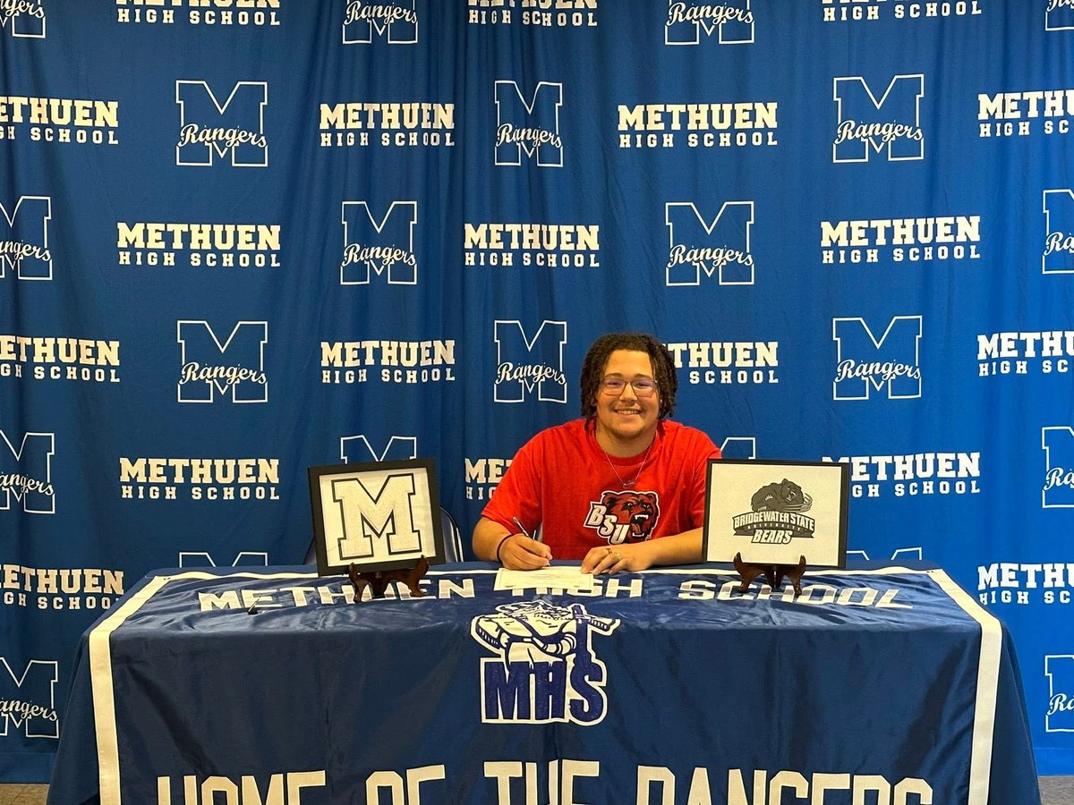 Very proud of my guy <a href="/JoshuaNajee65/">Joshua Najeeullah</a>   and can’t wait to see what the next 4 years at Bridgewater State University will bring for him.  Thanks Coach Ryan and everyone that helped Josh get to this point. Let’s go Bears!!!🏈🏈🏈