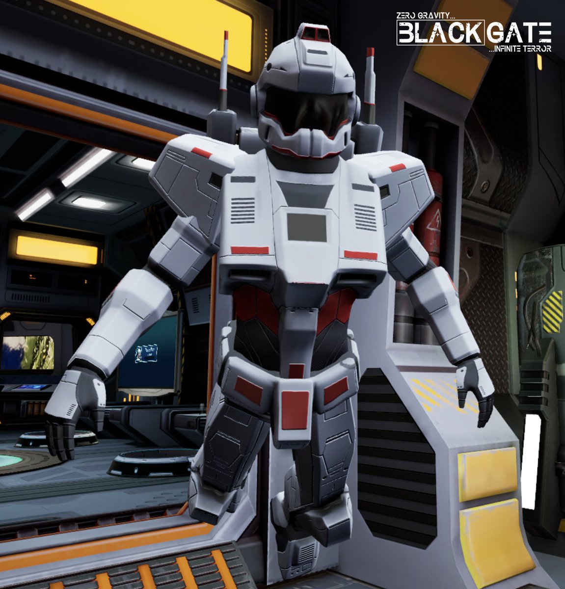 BlackGateHQ's tweet photo. ✨ New cosmetics are coming soon to BlackGate Playtesters! ✨

How do you guys think they compare to other suits in the game?

#vrgame #vrhorror #survivalhorror #virtualreality #vrgamedev #metaquest #vrmultiplayer https://t.co/BiKlCEN0JX