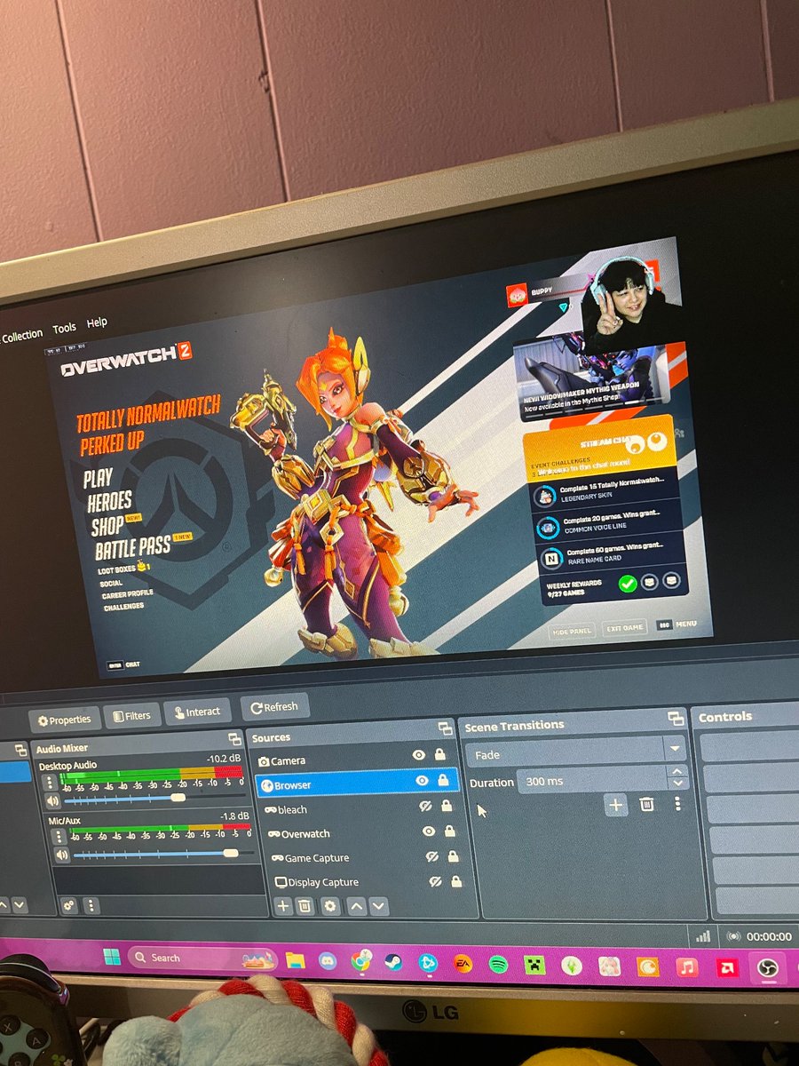 Chapas___'s tweet photo. I’m currently live! Feel free to stop by and say hi or stick around and chat! :)

https://t.co/boaS1oBhl7

#overwatch #girlgamer #girlstreamer #femalegamer #femalestreamer #twitchstreamer #competitive #twitch https://t.co/URHnxcmkoB