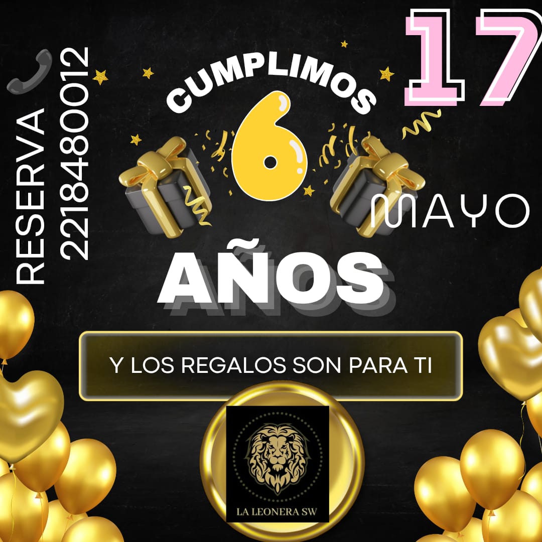 La leonera SW (@leoneraswpue) on Twitter photo 🎉Aniversario 🎊
<a href="/LeoneraSWPue/">La leonera SW</a>
Sábado 17 Mayo
10 de la noche
😈Dicen que el sexo es de dos ...
Pero en la Leonera las matemáticas no se aplican!
¿Listos para el pecado? 😈🍾
No faltes… o te lo perderás todo. 😏"
reserva 📞2218480012
EXCELENTE FIN DE SEMANA😈😎🎉🎊 🎉Aniversario 🎊
<a href="/LeoneraSWPue/">La leonera SW</a>
Sábado 17 Mayo
10 de la noche
😈Dicen que el sexo es de dos ...
Pero en la Leonera las matemáticas no se aplican!
¿Listos para el pecado? 😈🍾
No faltes… o te lo perderás todo. 😏"
reserva 📞2218480012
EXCELENTE FIN DE SEMANA😈😎🎉🎊