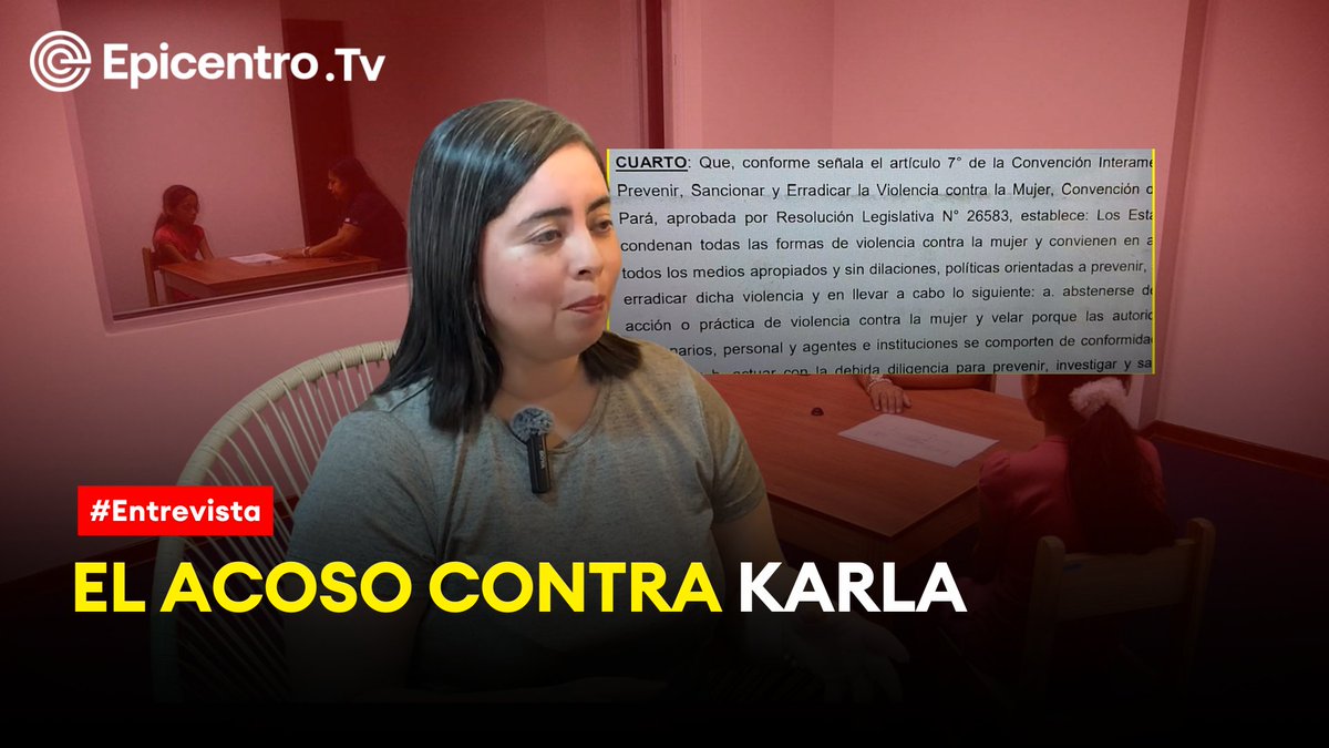 #Entrevista | Once denuncias en su contra, un folio completo que presenta para defenderse y que luego se extravía, un CD que aparece agujereado, una perito del Instituto de Medicina Legal de la Fiscalía que aparece nuevamente en escena. La abogada peruana Karla Gaviño no solo