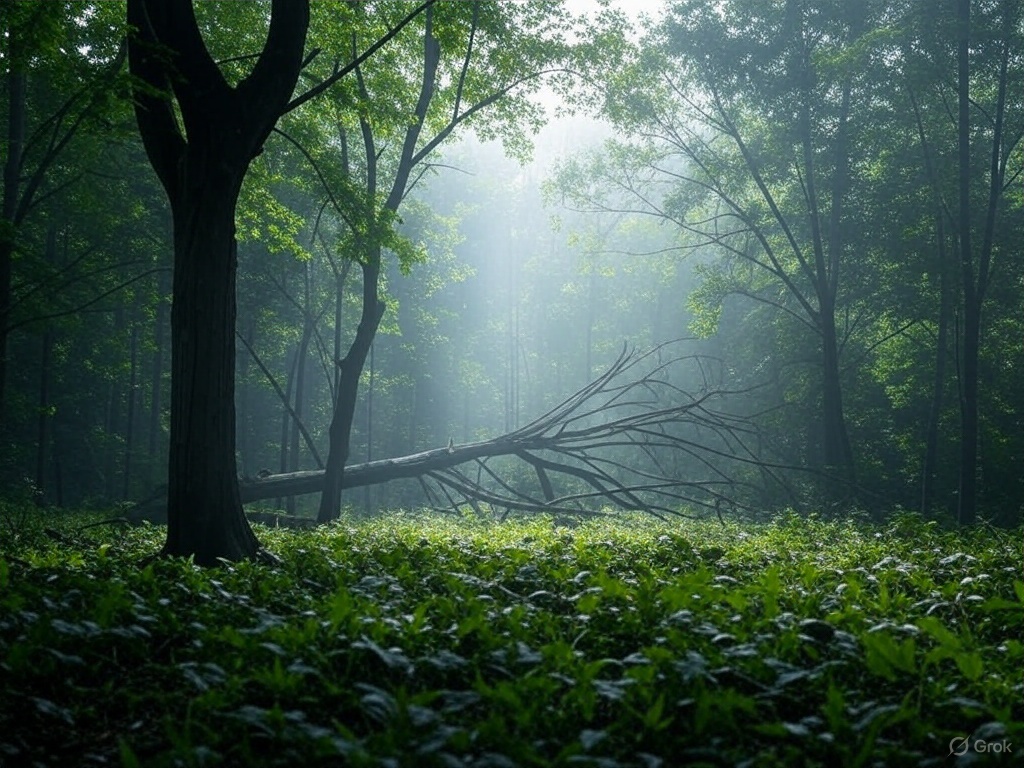 Bishal_Tweets's tweet photo. When a tree falls, everyone hears the sound, 🌳🔊 but when a tree grows, no one hears it. 🌱🤫 https://t.co/XR2LhyzECU
