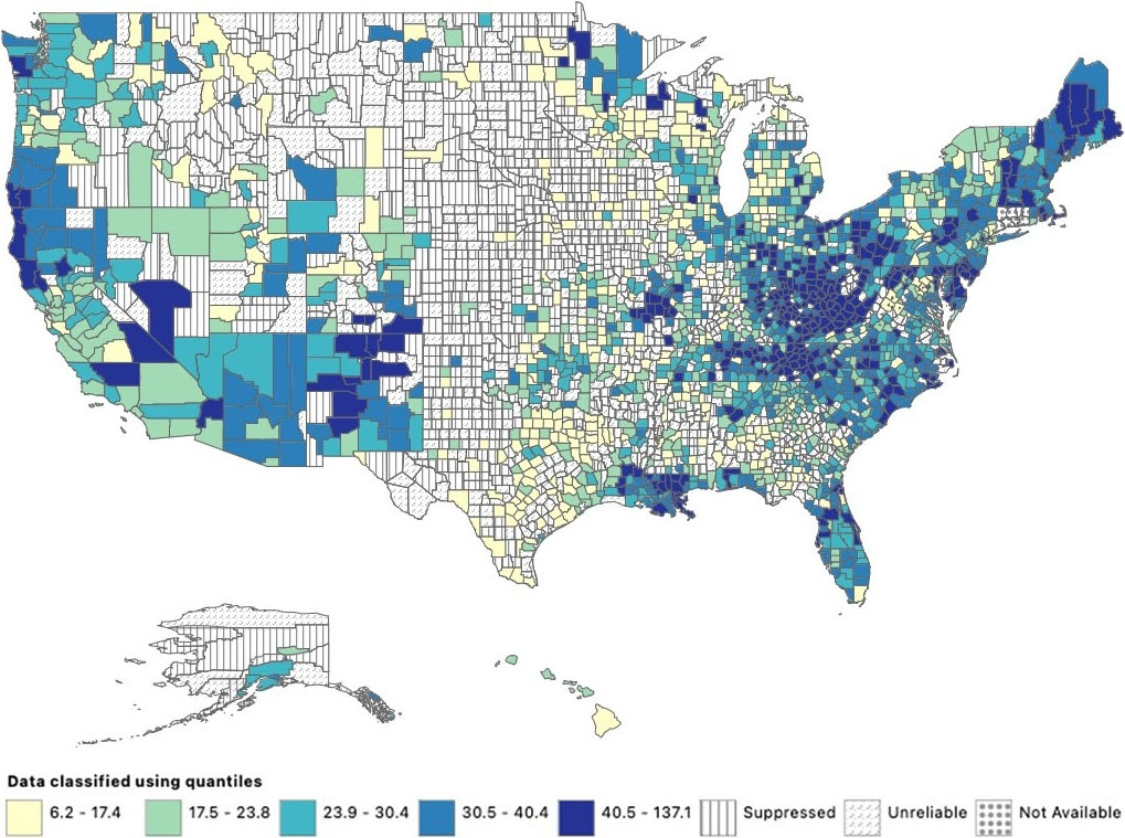 TheSIAMNews's tweet image. On the SIAM News blog, @LucasBottcher_, Tom Chou, and Maria D’Orsogna present a #DataAssimilation approach that provides near-term forecasts of U.S. drug #overdose fatalities and captures local overdose trends to inform prevention efforts. Learn more: siam.org/publications/s…