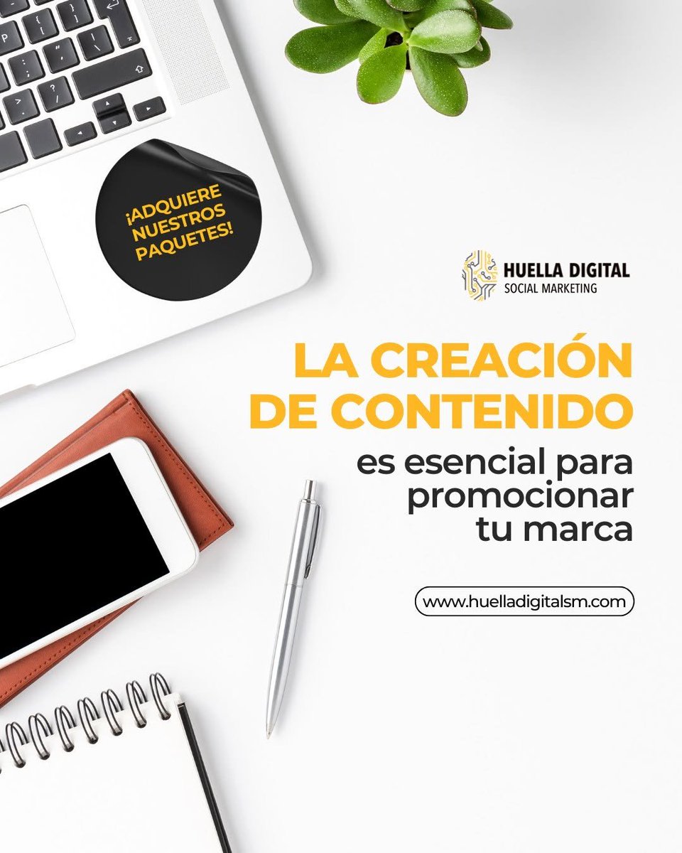 HuellaDigitalSM's tweet photo. ✨ La creación de contenido es fundamental para promocionar tu marca y conectarte de manera auténtica y significativa con tu audiencia.⁣
⁣
Nos comprometemos a captar la esencia de tu marca y proporcionarte contenido que potencie su visibilidad. 💛⁣ https://t.co/dnqg3thu7Q