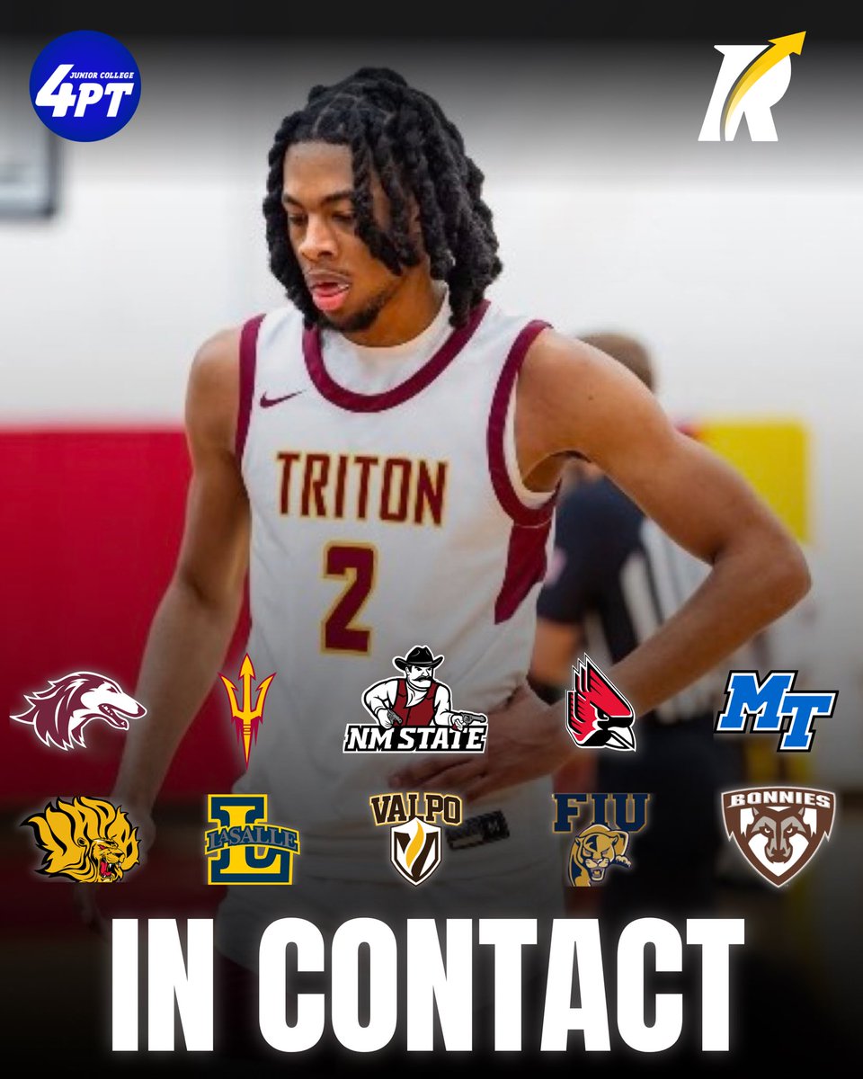 JC Latest: Triton College’s Vijay Wallace is attracting attention from multiple programs, he tells <a href="/Revocruit/">Revocruit</a>.

Arizona State
Arkansas-Pine Bluff
Ball State
FIU
La Salle
Middle Tennessee
New Mexico State
St. Bonaventure
Southern Illinois
Valparaiso
+ More 

Wallace averaged 15.9