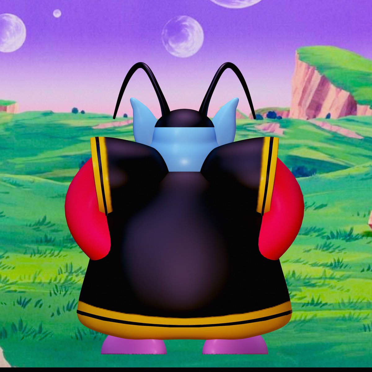 UnrealVisionz_'s tweet photo. Check out my 3D model of King Kai from Dragon Ball Z🐉

#KingKai #DragonBallZ #3DModel #FreeDownload #AnimeArt #3DArt #DigitalArt #3DModeling #Render #FanArt #DBZ https://t.co/XBc6SDDYgu