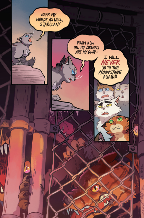 OFUKITTY's tweet photo. no one talking about how bluestar crashing out is being beautifully shown with the pack and i feel like we need too cause https://t.co/f3if0s6m26