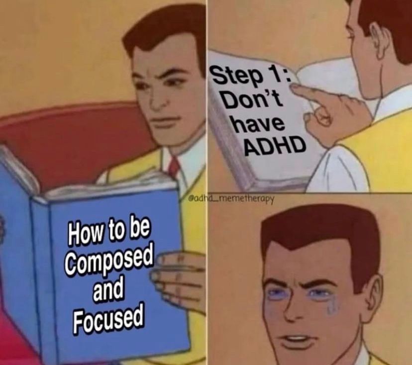 ADHD Memes (@adhdforreal) on Twitter photo 
