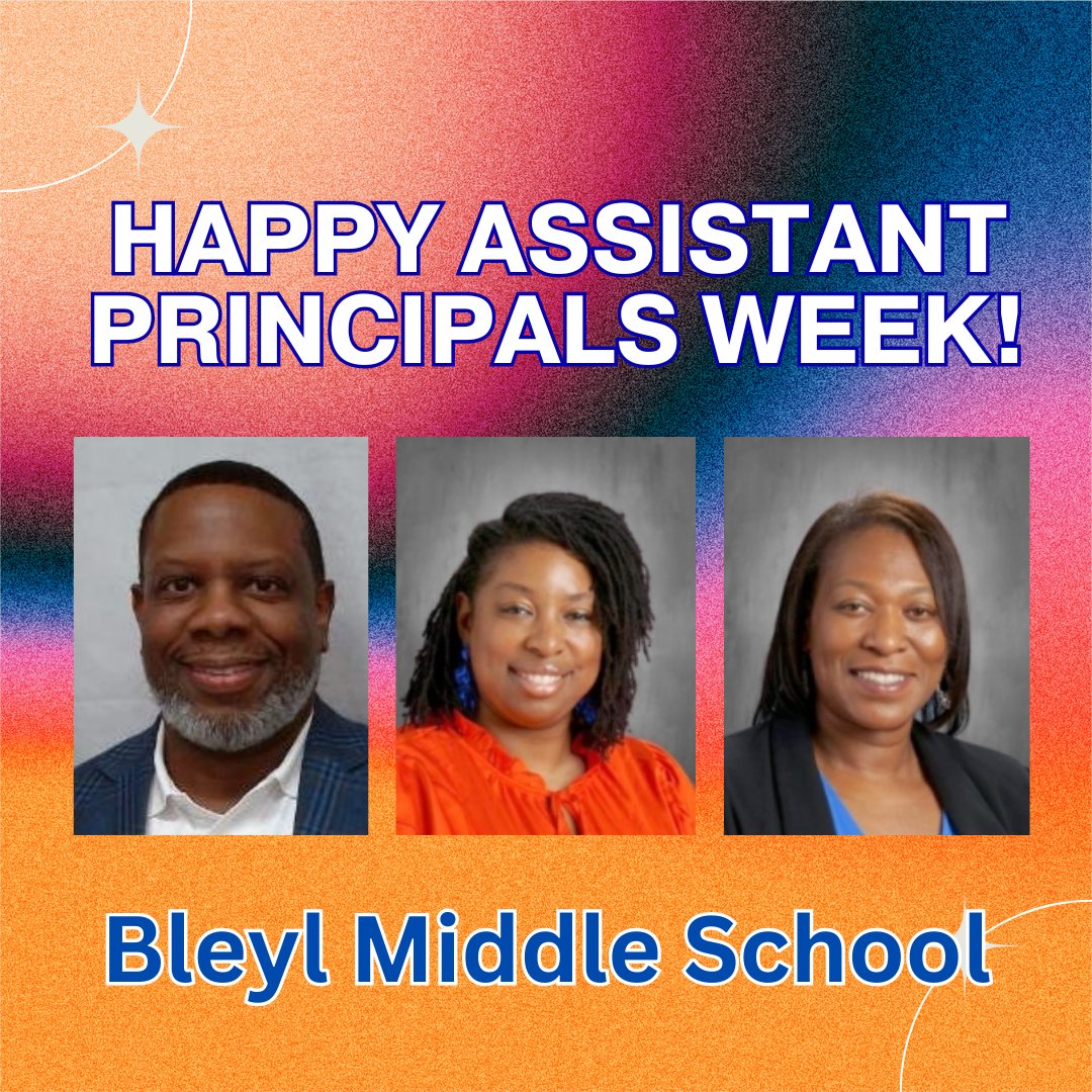 Bleyl Middle School (@bleylcfisd) on Twitter photo We celebrate our amazing Assistant Principals this week! Thank you for being incredible leaders and caring for our students and staff! <a href="/MProvoCFISD/">Michelle Provo</a> <a href="/awmoulton/">Angelique Moulton</a> <a href="/CyFairISD/">Cypress-Fairbanks ISD</a> We celebrate our amazing Assistant Principals this week! Thank you for being incredible leaders and caring for our students and staff! <a href="/MProvoCFISD/">Michelle Provo</a> <a href="/awmoulton/">Angelique Moulton</a> <a href="/CyFairISD/">Cypress-Fairbanks ISD</a>