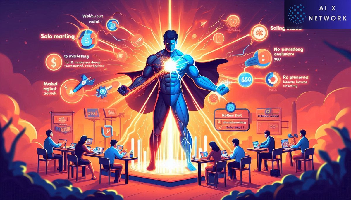 MattWFok's tweet image. Traditional marketing is broken.
AI X Network =
✅ 80% savings
✅ Self-funding AI tools
✅ Profits from partner promotion
Every SMB should join now. Grow with your community. #AIXNetwork #DoMoreWithLess