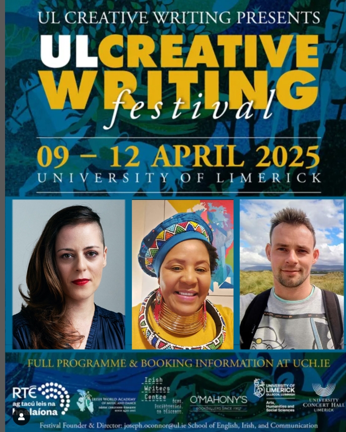 Irish Pages (@irishpages) on Twitter photo There's a great line-up of events on-going at the <a href="/ulcwfestival/">UL Creative Writing Festival</a> at the moment:
ul.ie/artsoc/seic/ev…
Irish Pages author <a href="/corourke91/">Ciaran O'Rourke</a> will be taking part tomorrow (Saturday, 12.30) - and in good company as well! 📚
irishpages.org/product-author…
<a href="/poetryireland/">Poetry Ireland / Éigse Éireann</a> <a href="/IrishLitTimes/">Irish Literary Times</a> There's a great line-up of events on-going at the <a href="/ulcwfestival/">UL Creative Writing Festival</a> at the moment:
ul.ie/artsoc/seic/ev…
Irish Pages author <a href="/corourke91/">Ciaran O'Rourke</a> will be taking part tomorrow (Saturday, 12.30) - and in good company as well! 📚
irishpages.org/product-author…
<a href="/poetryireland/">Poetry Ireland / Éigse Éireann</a> <a href="/IrishLitTimes/">Irish Literary Times</a>