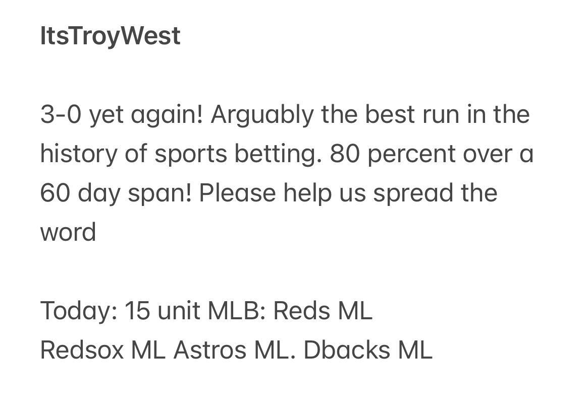 ExclusiveCapper's tweet image. #ItsTroyWest