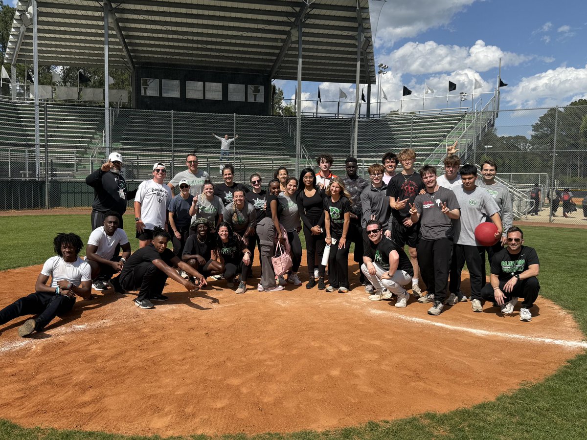 The annual kickball face-off between Seniors and Staff was a nail biter! Staff wins again 2-1. 
Have a great spring break Bobcats!