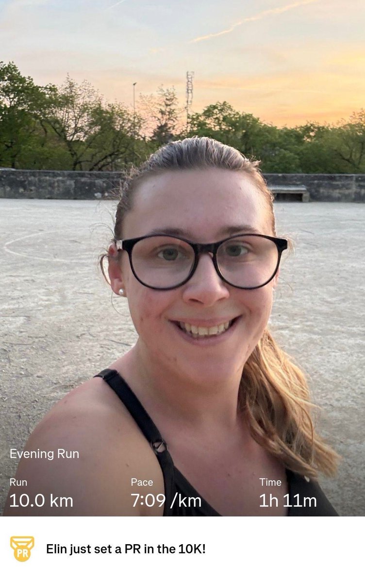 Tonight, I completed my longest run in 18+ months.

I started running again a few weeks ago and it’s great to get back to doing 10km. 🙌

Here’s to (maybe) signing up to do a half marathon? 🙈