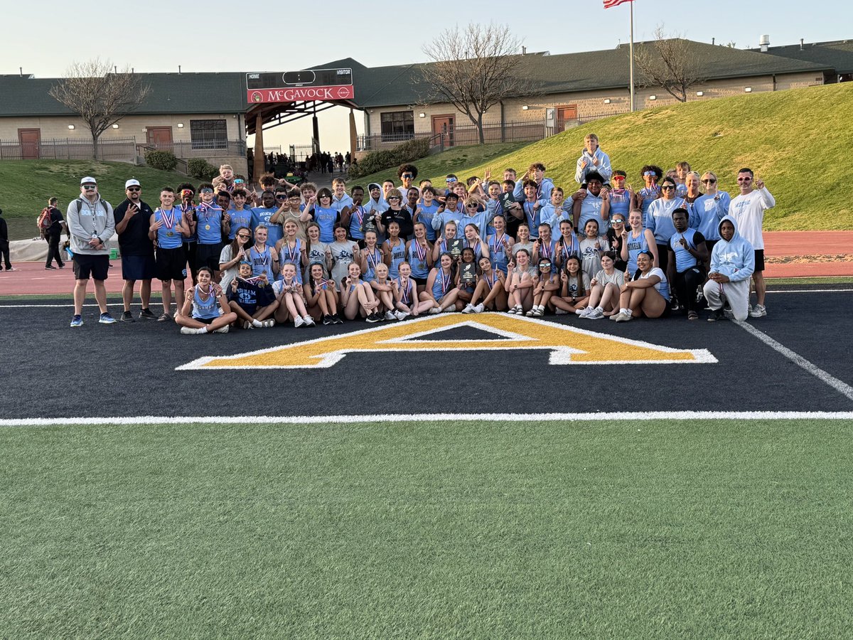 teamaisd's tweet image. Congratulations to Bonham Middle School Mustangs!
City Champions 2025🏆
All four divisions-7th & 8th boys & girls
@LadySandies413 @SandieTrackAHS