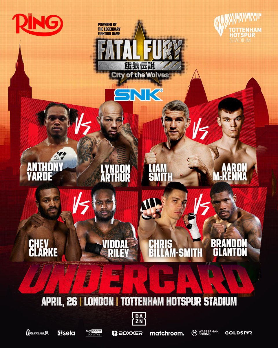 📍 Tottenham Hotspur Stadium, London 
🗓️ 26 April, 2025

Buy PPV on Dazn 👇
eubankjrbenn.com

@fatalfury_pr
