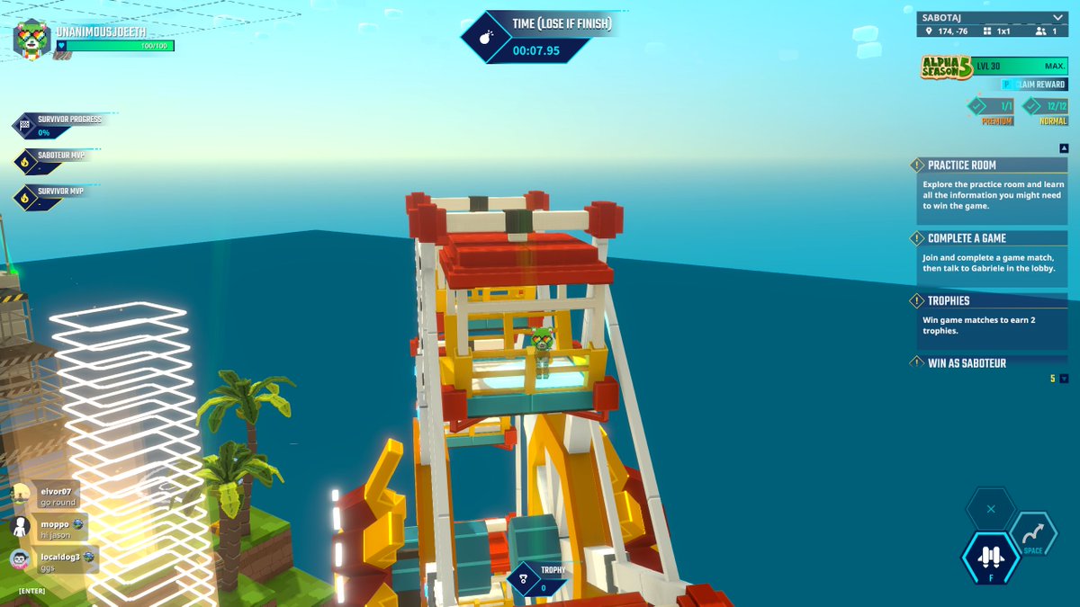 Round and round we go in <a href="/TheSandboxGame/">The Sandbox</a> 🎠 tsbga.me/TheSandbox #AlphaSeason5