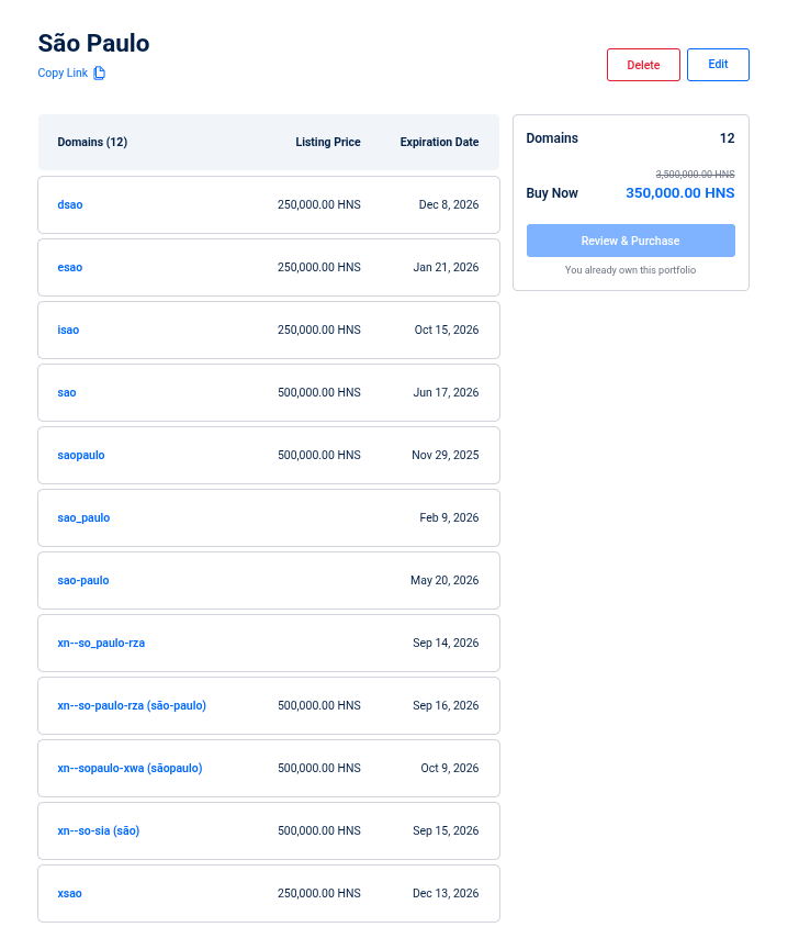 thatnsun's tweet photo. I get why it shows alphabetically, but - would like to see the option to manually sort the listing. Thought I was doing that while listing the portfolio btw. https://t.co/3bQuhfYJtm