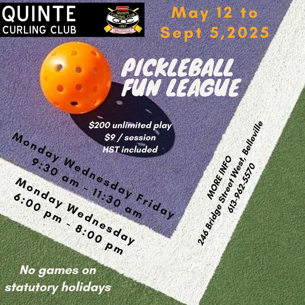 Quinte Curling Club tweet media