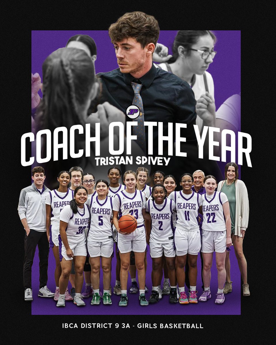 REAPERS ATHLETICS & ACTIVITIES (@planoreapersad) on Twitter photo Congrats to Coach Spivey who was awarded Illinois Basketball Coaches Association Co-Coach of the Year for District 9 - 3A Girls Basketball. <a href="/ladyreaperbball/">Lady Reaper Hoops</a> Congrats to Coach Spivey who was awarded Illinois Basketball Coaches Association Co-Coach of the Year for District 9 - 3A Girls Basketball. <a href="/ladyreaperbball/">Lady Reaper Hoops</a>