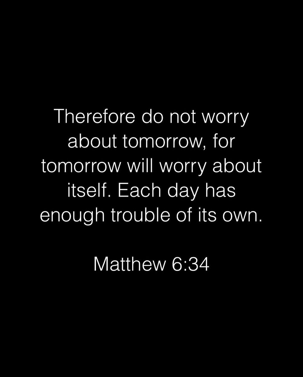 Matthew 6:34