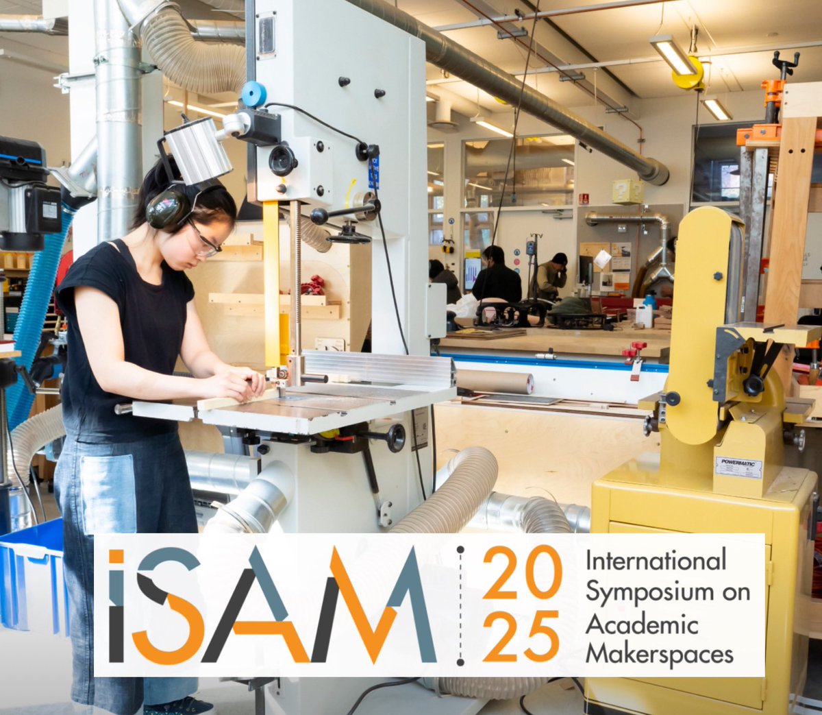Eric Paulos (@epaulos) on Twitter photo Do not miss the 2025 International Symposium on Academic Makerspaces ISAM this summer 6-8 Aug at UC Berkeley ⚡️ submissions for papers, posters, and demos isam2025.hemi-makers.org Do not miss the 2025 International Symposium on Academic Makerspaces ISAM this summer 6-8 Aug at UC Berkeley ⚡️ submissions for papers, posters, and demos isam2025.hemi-makers.org