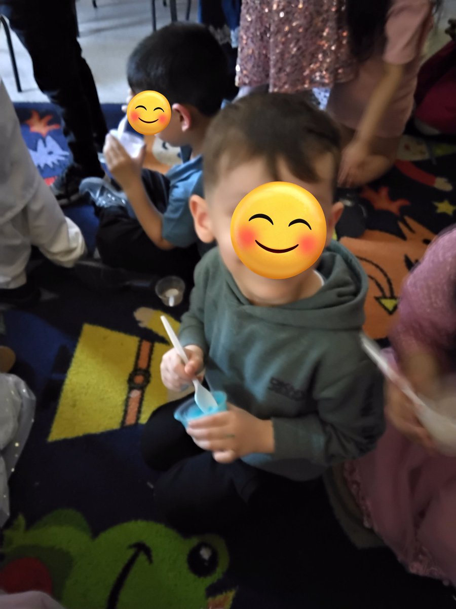 LeighPrimary's tweet photo. Reception had a fantastic time at their Eid party today. They had lots of fun dancing and playing party games and finished off with a movie and an ice-cream! Yummy! #eidcelebration #eidparty #eyfs #memorymakers https://t.co/WVP3Eo9T1Z