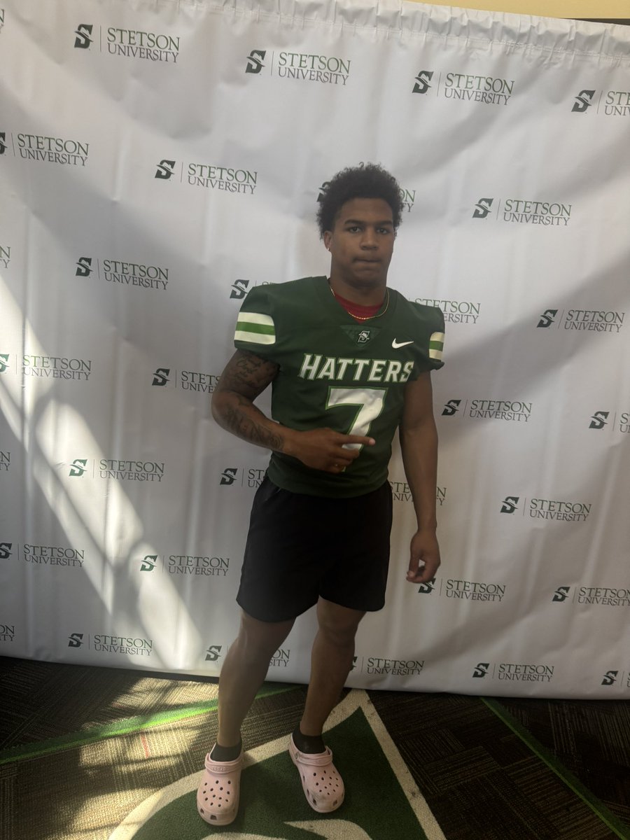 Eric Smith (@ericdsmith07) on Twitter photo Had a great experience at Stetson’s Junior day. Thank you <a href="/BIGshadowMIKE/">Coach Mike Jasper</a> <a href="/CoachDodson13/">Coach Dodson 🏈 🗺️🧗🏿♂️🏆</a> <a href="/CoachKLBs/">Dustin Kincaid</a> for the first class experience. Had a great experience at Stetson’s Junior day. Thank you <a href="/BIGshadowMIKE/">Coach Mike Jasper</a> <a href="/CoachDodson13/">Coach Dodson 🏈 🗺️🧗🏿♂️🏆</a> <a href="/CoachKLBs/">Dustin Kincaid</a> for the first class experience.