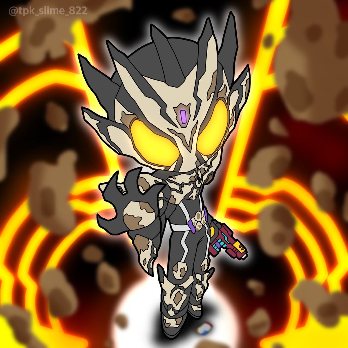 Slime_tkp822's tweet image. 『Beyond the Biology』🍪🧪

#仮面ライダーガヴ #KamenRiderGAVV