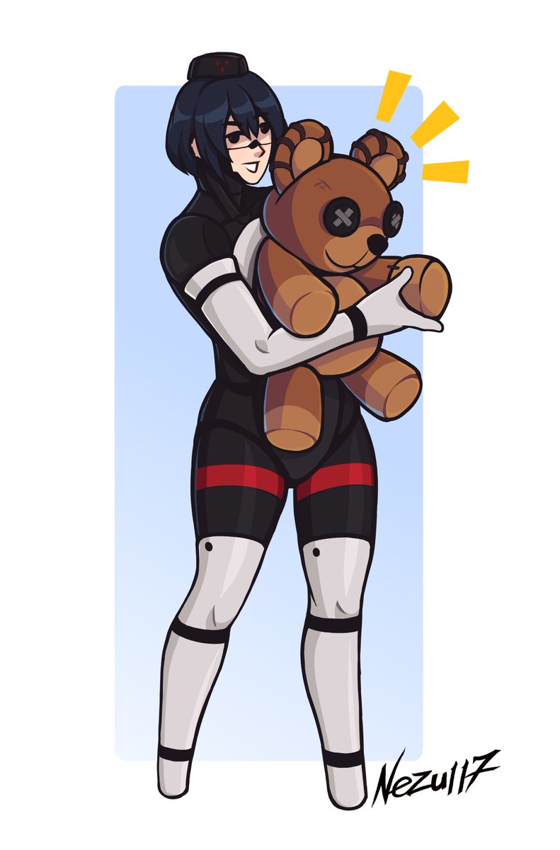 Nezu117's tweet image. Say Hello to My Plush Friend!
#SIGNALIS #SIGNALISfanart