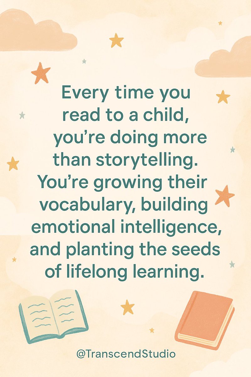 Every story you share helps shape a child’s future—one word, one feeling, one spark at a time. Let’s raise readers and dreamers! 💛