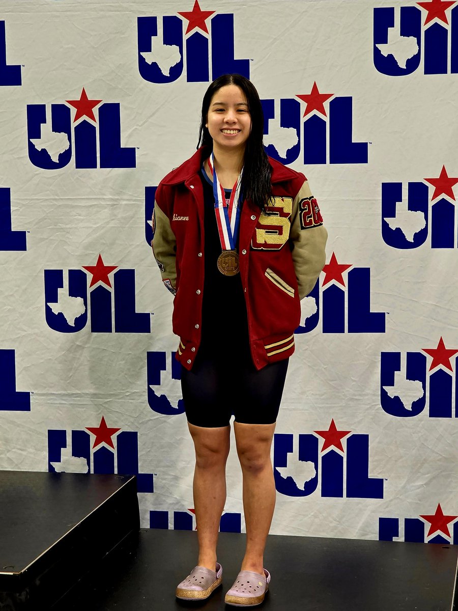 Please congratulate our very own junior swimmer Sophianne Cortes, who earned two First Team All State selections for the 100 Butterfly and the 50 Freestyle by the Texas Interscholastic Swim Coach Association!

<a href="/saginawhstx/">Saginaw High School</a> <a href="/emsisdathletics/">EMS ISD Athletics</a> @CoachMDeWitt <a href="/RRSABC/">SHS Athletic Booster</a>