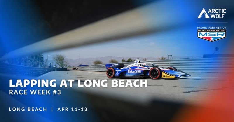 AWNetworks's tweet photo. 🐺 🏎️ ⚡ 

There's always action at the @INDYCAR @GPLongBeach, and Arctic Wolf is excited to be there supporting our partner @MeyerShankRac this weekend! Around every corner, we're delivering best-in-class security operations. #EndCyberRisk 

Learn more: https://t.co/8L8pLpDdt6 https://t.co/vbAqwMWpa8