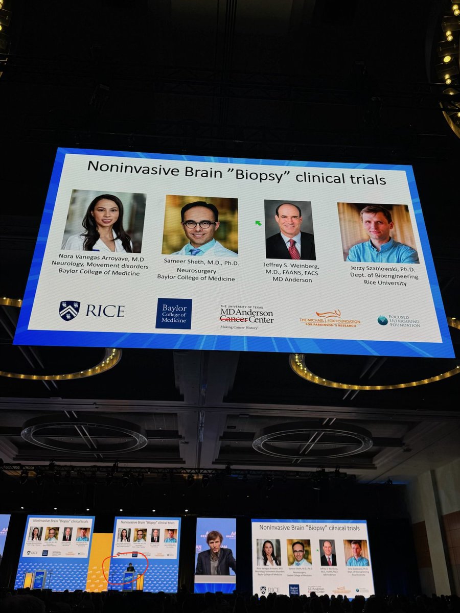 Jerzy Szablowski (@jerzyszablowski) on Twitter photo I am honored to have had a chance to speak at the <a href="/AANmember/">American Academy of Neurology</a> about how we hope to improve the way we develop new brain therapies and diagnostics. It was also great to have a chance to highlight collaborators at BCM and MD Anderson working on clinical applications of FUS-BBBO. I am honored to have had a chance to speak at the <a href="/AANmember/">American Academy of Neurology</a> about how we hope to improve the way we develop new brain therapies and diagnostics. It was also great to have a chance to highlight collaborators at BCM and MD Anderson working on clinical applications of FUS-BBBO.