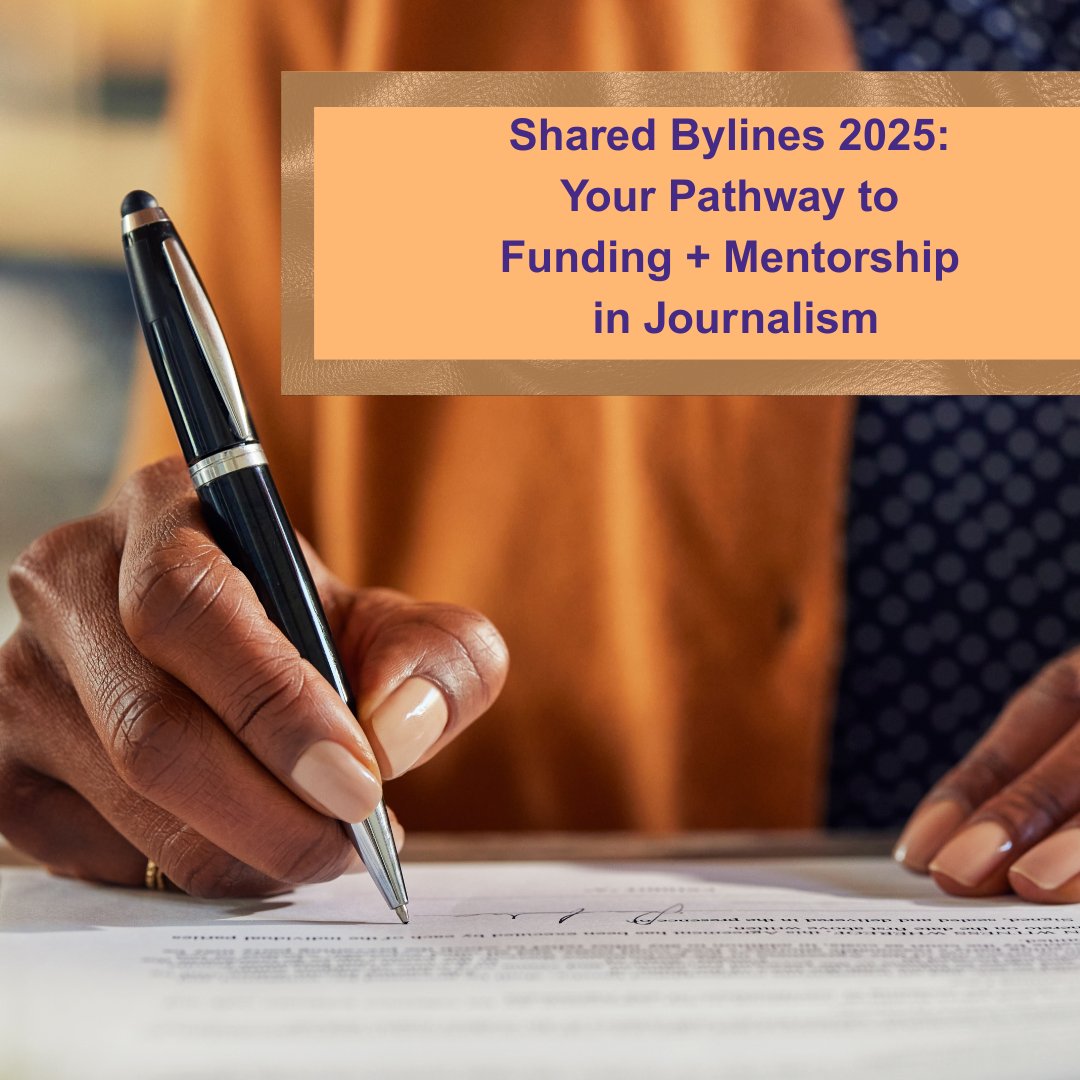 📢 BIPOC journalism students in Canada: this is for you!  The Shared Bylines Scholarship &amp; Mentorship Program is now accepting applications.

💸 $3,000 scholarships + mentorship from BIPOC journalists
🗓 Deadline: April 25, 2025

🔗 Apply now: sharedbylines.com/apply
