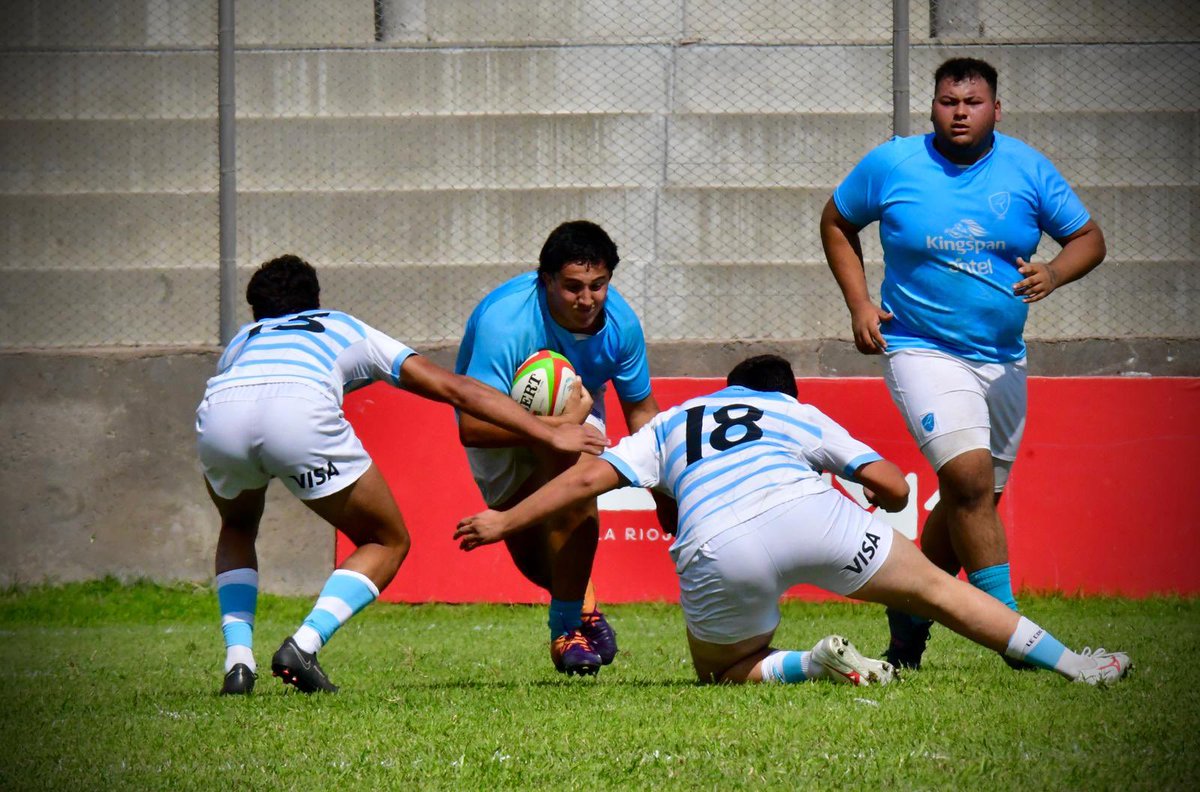 Uruguay cayó ante Argentina 1 🇦🇷 por 45-0 y frente a Chile 🇨🇱 por 6-5 en el cierre del #SARM18 en La Rioja.