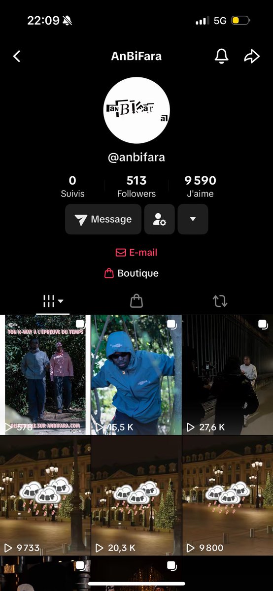 OFFICIEL 🚨| Le compte <a href="/AnBiFara/">AnBiFara</a> a officiellement atteint les 500 abonnés sur TikTok🎉🥳 #CestJusteLeDebutMaisApresCaVaChauffer