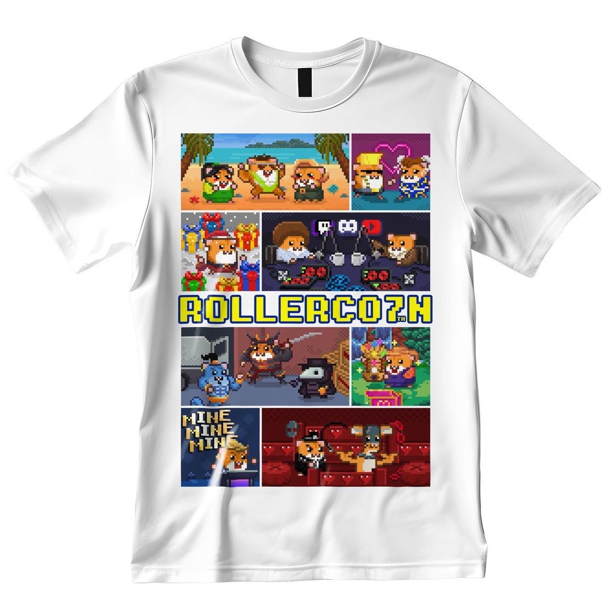 ralts25's tweet photo. The big party is almost here! These full-character merch will liven up your ROLLERCO7N party! 🥳🎉🔥 #RollerStyle https://t.co/ULg4fdoo0i