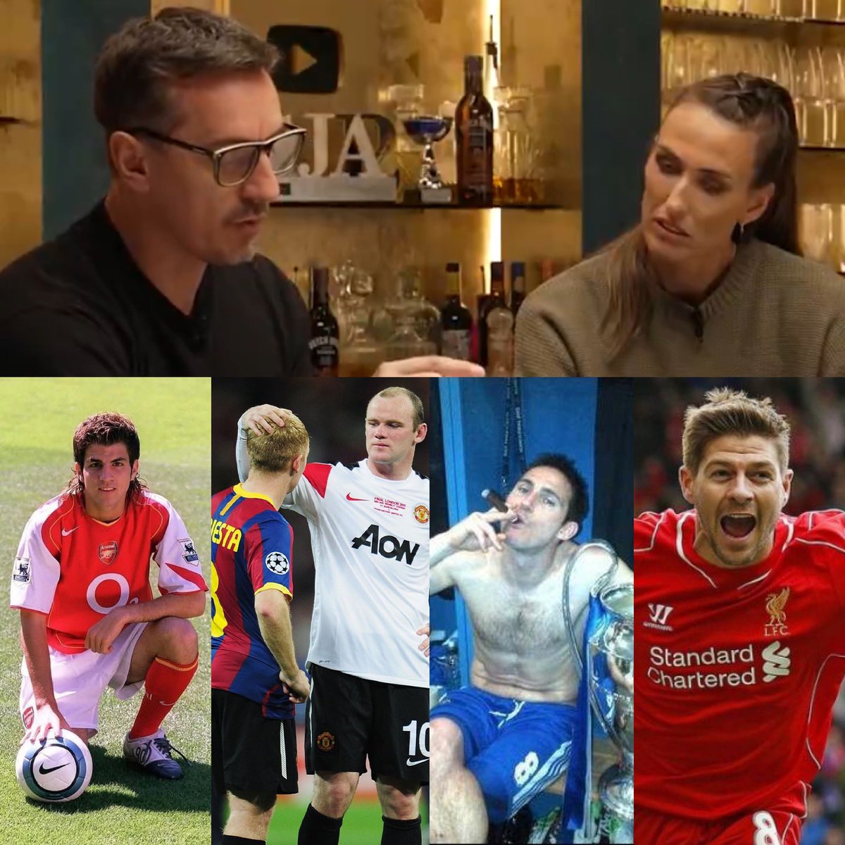 golesendir_'s tweet image. Este dato que sacó Gary Neville es tremendo.

“Hay muchos juegos muy difíciles de ver, todos lo estamos diciendo. Y yo veo todo el tiempo a defensores y arqueros con el balón y quise revisar quiénes eran los que más lo tocaban en mis últimos 5 años de carrera en la Premier. 🧵