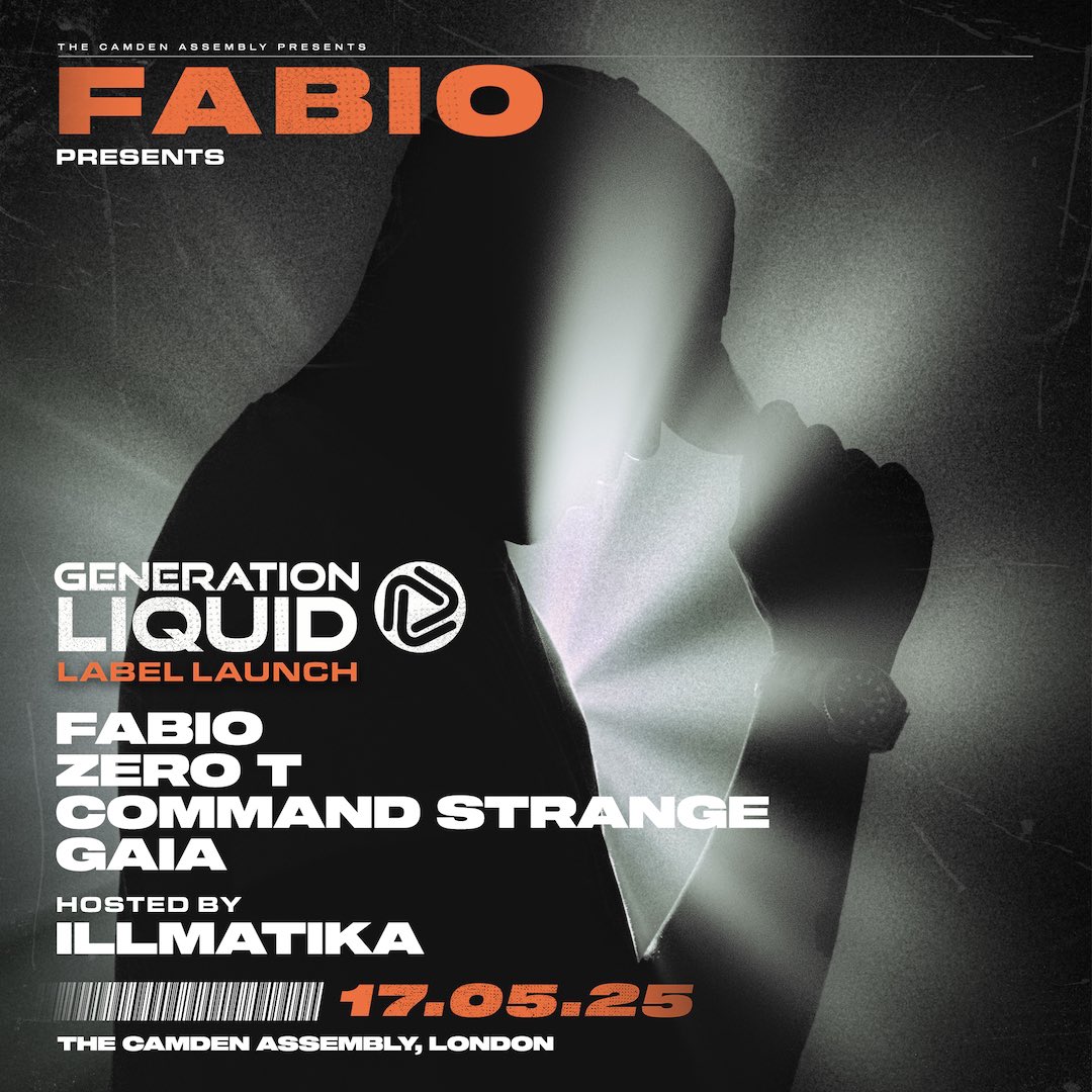 FABIO (@fabiodnb) on Twitter photo Excited to announce the launch of my brand new label Generation Liquid !!
Join me on on 17 May <a href="/CamdenAssembly/">Camden Assembly</a>
for a journey through Liquid from classics to present dayโฆtickets; link.dice.fm/Lf13621c50a7 ๐๐ฟ๐ฅ Excited to announce the launch of my brand new label Generation Liquid !!
Join me on on 17 May <a href="/CamdenAssembly/">Camden Assembly</a>
for a journey through Liquid from classics to present dayโฆtickets; link.dice.fm/Lf13621c50a7 ๐๐ฟ๐ฅ