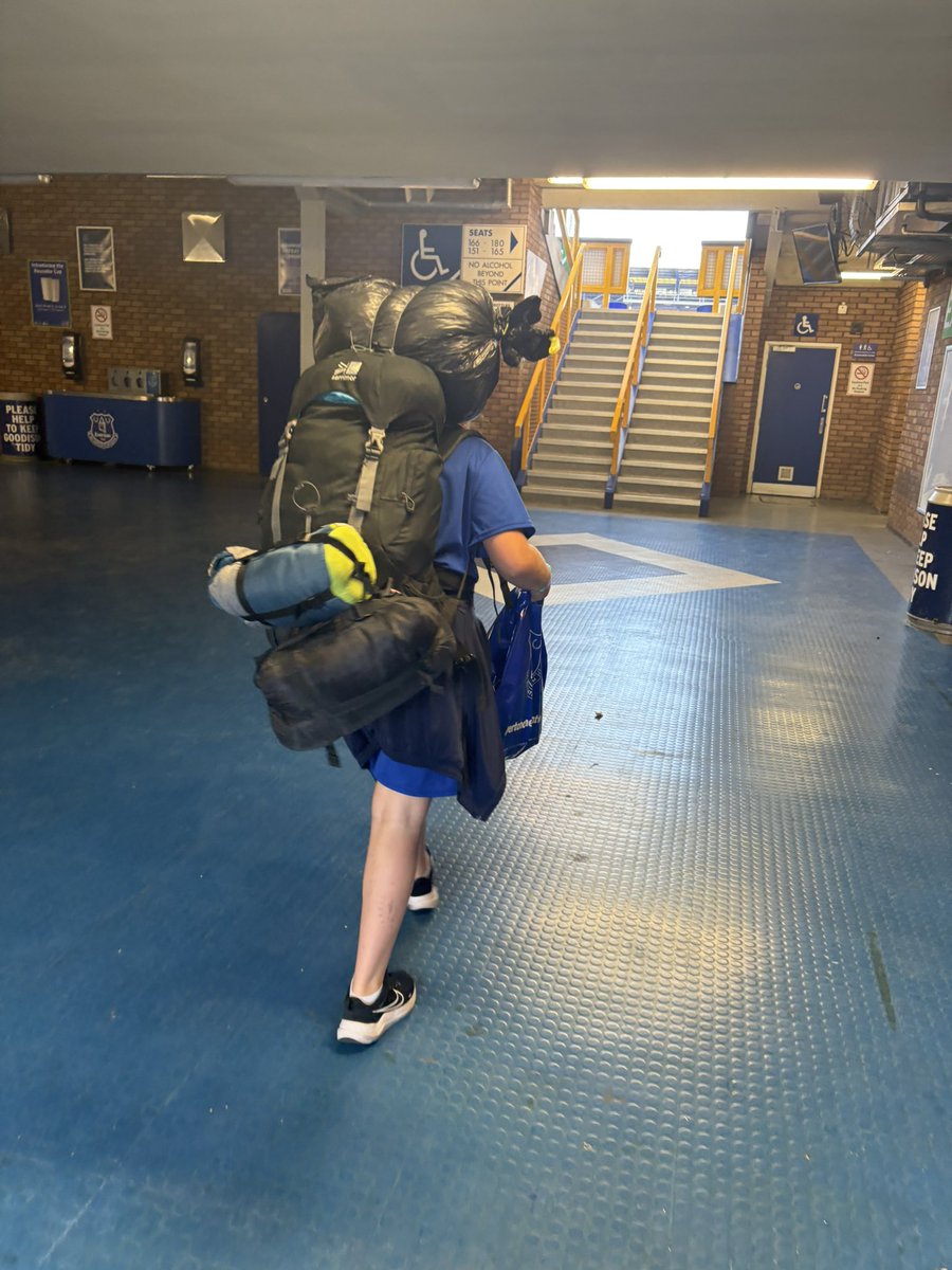 mcadamcraig's tweet photo. Junior sleep out at Goodison with this one.
@EITC https://t.co/SIEx0bOXpT